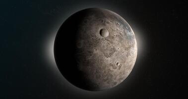 ceres, dvärg- planet, i de yttre Plats video