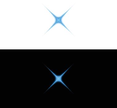 Modern blue light orb with concentric rings and soft outer glow perfect for technology HUD elements and interface design vector