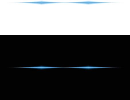 High-resolution blue starburst light effect with sharp radiant beams and lens flare perfect for game VFX and cinematic intros vector