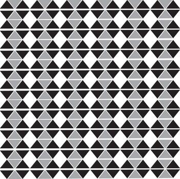 Abstract geometric triangle seamless pattern design for home decor vector