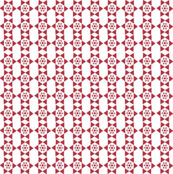 moderno sin costura textura modelo con rojo geométrico formas vector