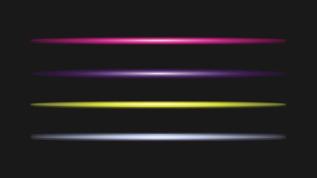 Abstract colorful background with glowing lines and lights vector