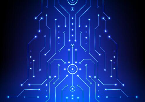 digital tecnología circuito antecedentes. futurista circuito concepto. diseño para circuito líneas red sistema datos ciber virtual y fondo. vector