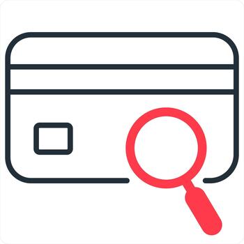 Send Pracel and package icon concept in red line color vector