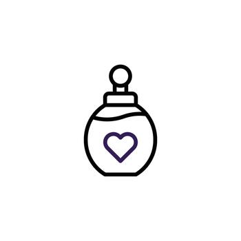 Aromatic elixir of affection enchanting essence capturing heartfelt emotion a symbol of love and vector