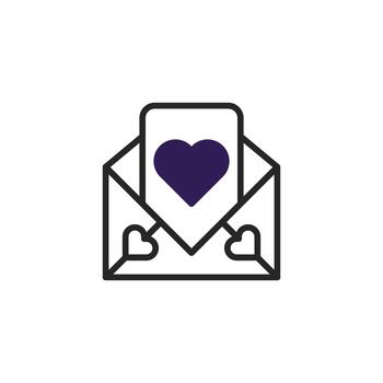 símbolo de afecto un abierto sobre entregando un sentido mensaje lleno con amor y sensibilidad vector