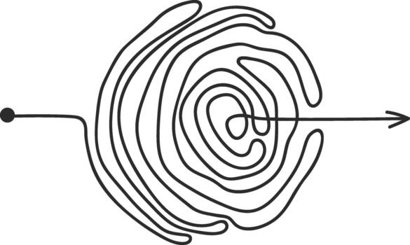 navegando complejo camino hallazgo sencillo solución vector