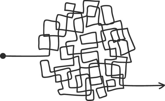 navegando complejo problemas hallazgo un claro solución camino vector