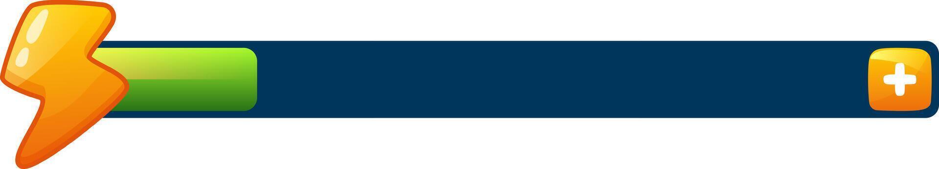 poder bar demostración energía cargando Progreso estado vector