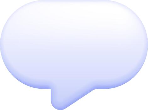 Speech bubble communicating online message and interaction vector