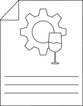 Abstract Line Icon Graphic Element Design Resource vector