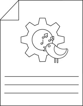 resumen minimalista icono conjunto gráfico diseño elemento vector