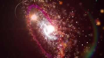 Infinite Stellar Galaxy Celestial Space Milky Realm video