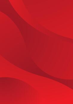 A red abstract background with wavy lines vector