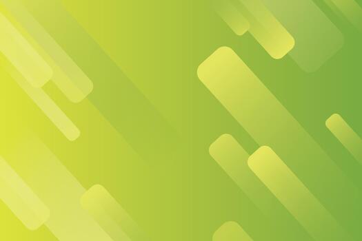 Abstract green background with glowing geometric lines. Modern green gradient square shape design. vector