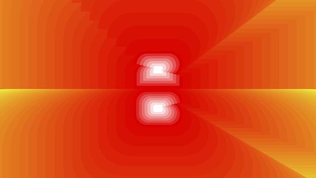 fallar número 26 en resumen rojo y naranja antecedentes. vector