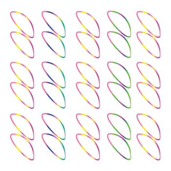 neón degradado elipse modelo repitiendo pares para resumen antecedentes y moderno diseño vector