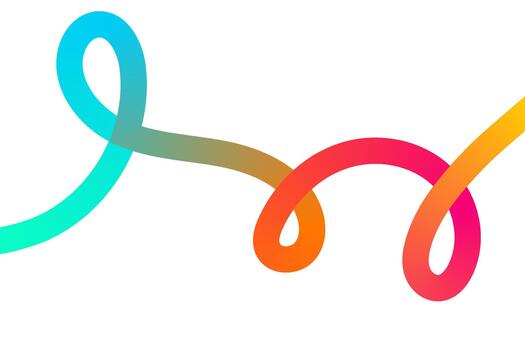 Vibrant gradient wave, a dynamic illustration for modern design projects and creative concepts vector