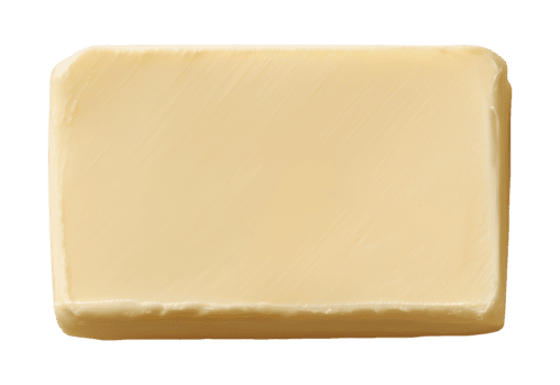 rettangolare burro bloccare isolato su un' trasparente sfondo png