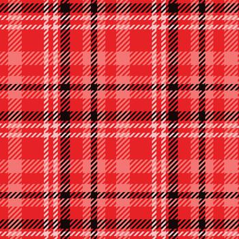 tejido tela asargada tartán. cheque rojo escocés compenetración. a cuadros repitiendo teja. cuadrado fondo. repetir antecedentes tartán. sin costura franela modelo. tela cuadrícula impresión. escocesa resumen textura vector