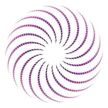 el resumen vibrante espiral de vistoso geométrico patrones vector