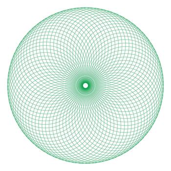 intrincado geométrico esfera con color cuadrícula modelo vector