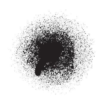 Lines and Drips Black ink splatters. Abstract Ink Explosion Splash Art Design. splash vector