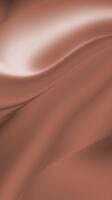 verticale movimento liscio Marrone liquido onda struttura con morbido fluente mette in risalto. Perfetto per sfondi, lusso disegno, e astratto estetica video