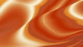 Abstract Warm Gradient Background with Smooth Wavy Texture Vibrant fiery orange liquid wave with smooth flowing movement, ideal for energetic intros and looping abstract visuals. video