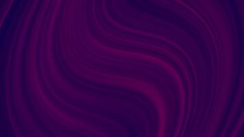 Gradient Hintergrund im tief lila, abstrakt wirbelt und glatt Linien tief lila wirbelnd Gradient Animation mit Flüssigkeit rotierend Bewegung und nahtlos Schleifen zum launisch abstrakt Design. video