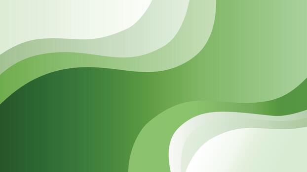 resumen ondulado antecedentes con blanco y verde degradado vector
