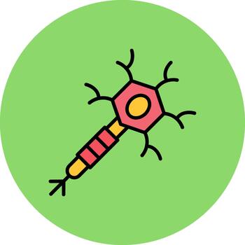 Nerve Cell Sharp Tone Unit vector