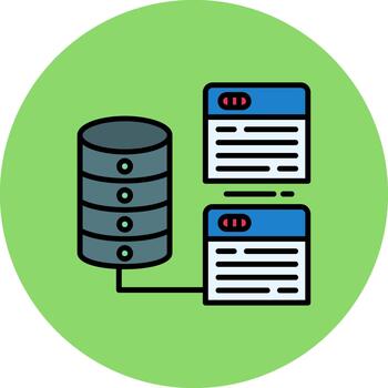 relacional degradado movimiento unidad vector