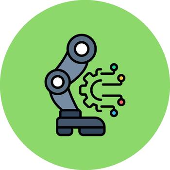 robótico piernas resumen modelo bloquear vector