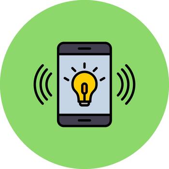 Telecommunication Clear Shape Fragment vector