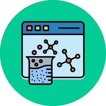 Virtual Lab Clear Layer Form vector