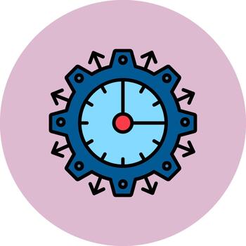 proyecto administración escarchado píxel unidad vector