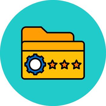 carpeta claro capa formar vector