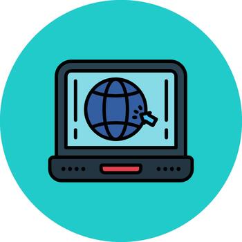 web alta tecnología forma modelo vector