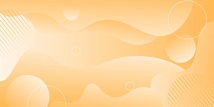 Abstract 3D wave soft orange liquid art background design with simple banner background. Eps10 vector
