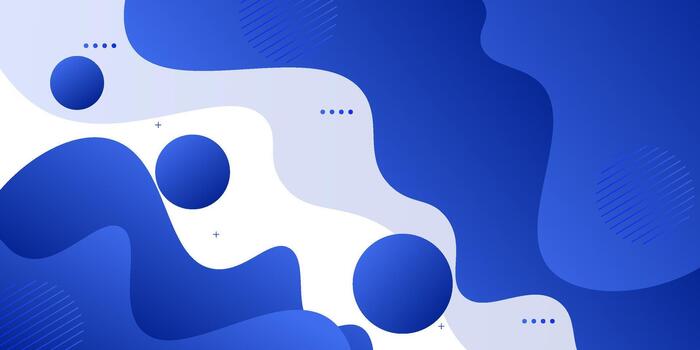 resumen fluido azul modelo antecedentes. de moda y sencillo ola líquido bandera concepto. eps10 vector