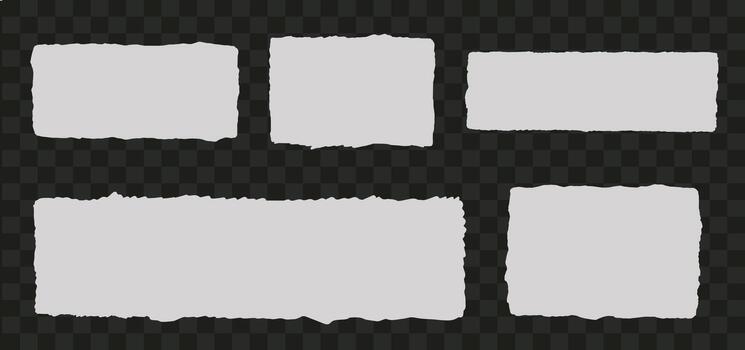 rectángulo forma caja con dentado zigzag termina ola rectangular marco vector