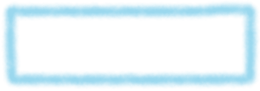 abstrakt gata konst, spray borsta textur lysande blå rektangel ram på transparent bakgrund med kopia Plats mitten för text. digital konst, fortplanta sig ficka png