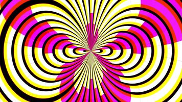 abstrakt vätska former flytta med graciös kurvor i en lugnande strömma video