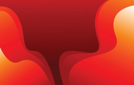 dark wave flow gradient red modern abstract background design vector