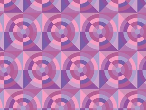 geométrico artístico fractal antecedentes modelo cuadrícula estilo rosado color vector