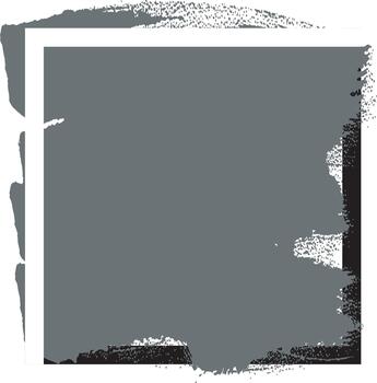 Grunge frame with white border and gray background texture design vector