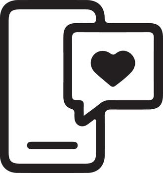 Marketing Checklist Icon. Minimalist clipboard with a heart and checkmark symbol for customer loyalty, preferred tasks, and satisfaction metrics. vector