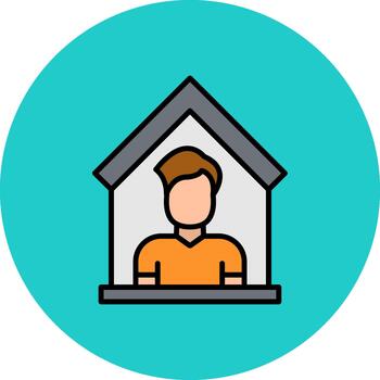 bienestar avanzado marco elemento vector