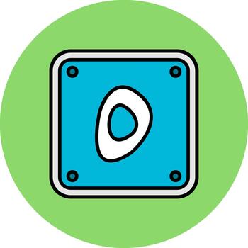 Arabic Language Smooth Render Fragment vector